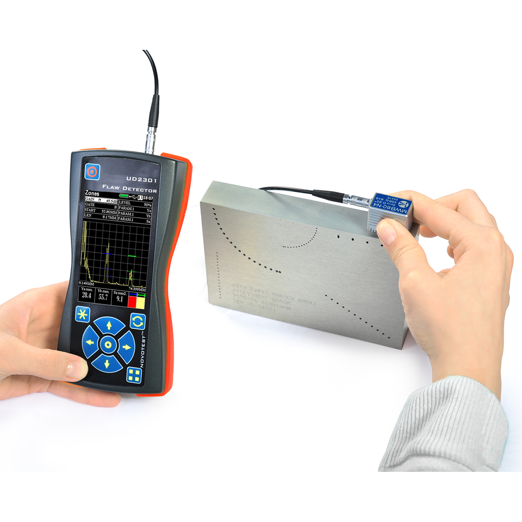 Novotest Ultrasonic Flaw Detector
